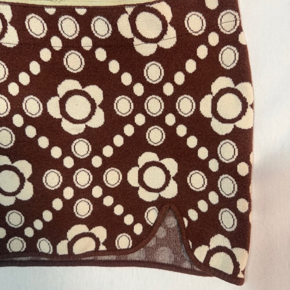 Urban Outfitters Mini Skirt Women’s S Retro Print Elastic Waist Y2K - Picture 3 of 8